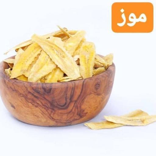 موز خشک شده 60 گرمی روژان